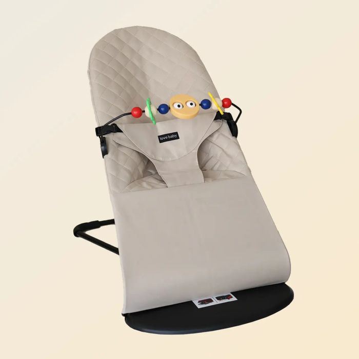 Дитячий шезлонг Love baby. Гойдалка для дитини. Шезлонг дитячий