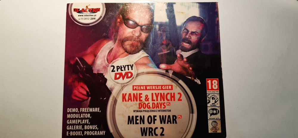 gry pc retro Gra CD-Action 11/2012 - Kane & Lynch 2 dog days PC