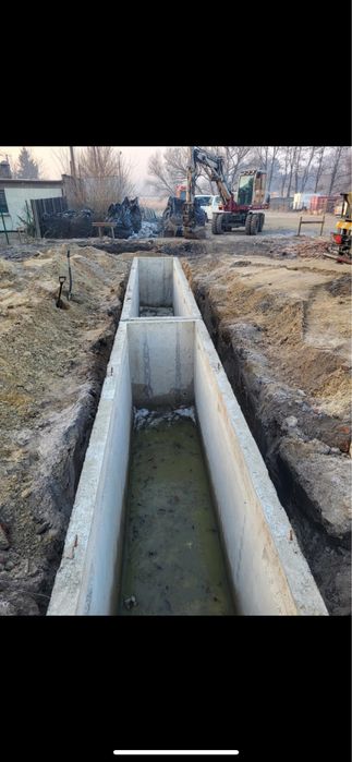 Kanał samochodowy podjazd pod auto Kanał garażowy najazd betonowy