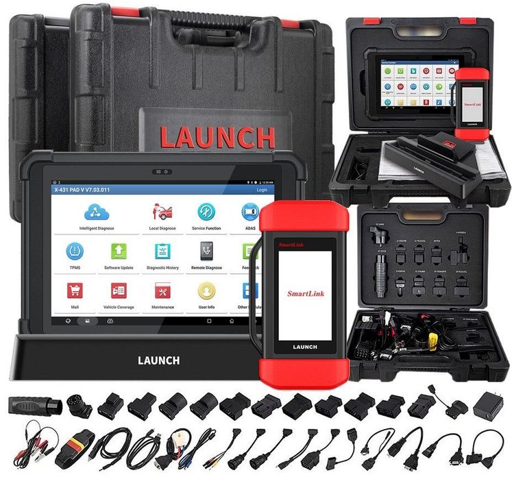 LAUNCH X-431 PAD V SMARTLINK PROFESJONALNY KOMPUTER DIAGNOSTYCZNY OBD2