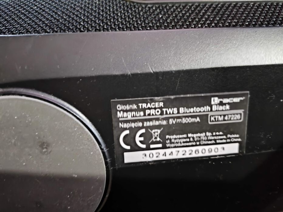 Głośnik Tracer Magnus Pro 60 W, Bluetooth
