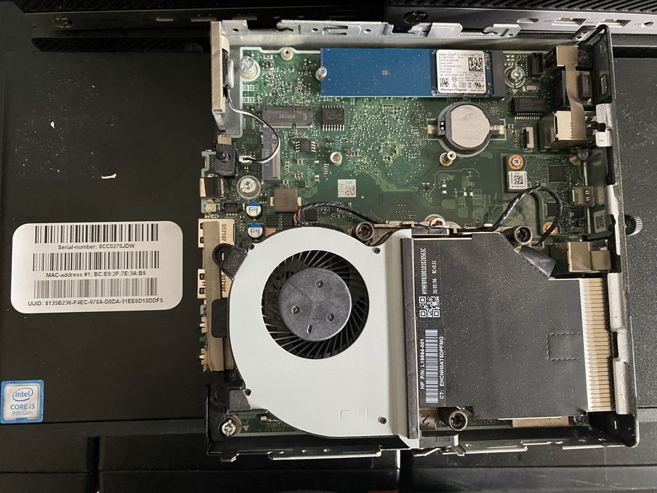 Компʼютер HP 600 g5 i3-9100T/8/256ssd/ Ліцензія віндовс