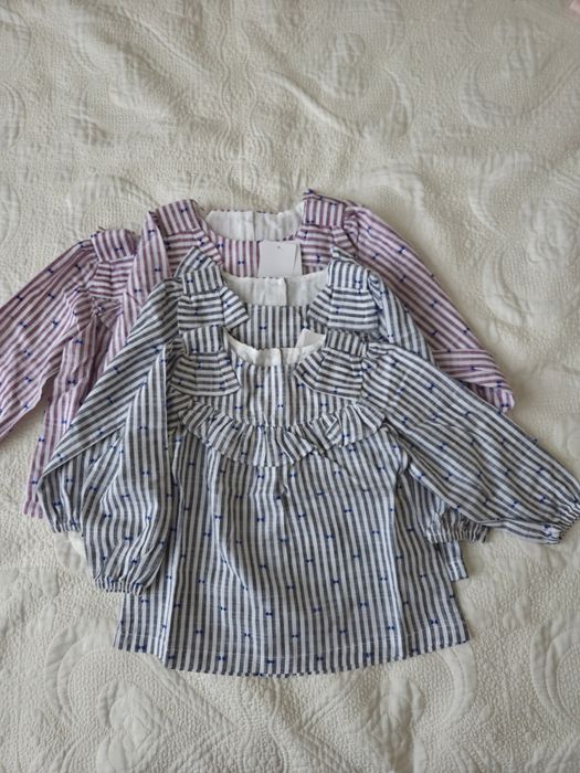 Дитячі сорочки, блузи, нарядні 12-24 місяці