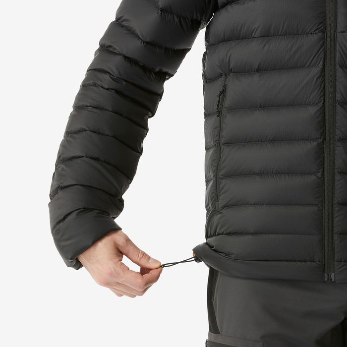 Casaco de penas de Trekking montanha com capuz - MT500 -10°C - homem