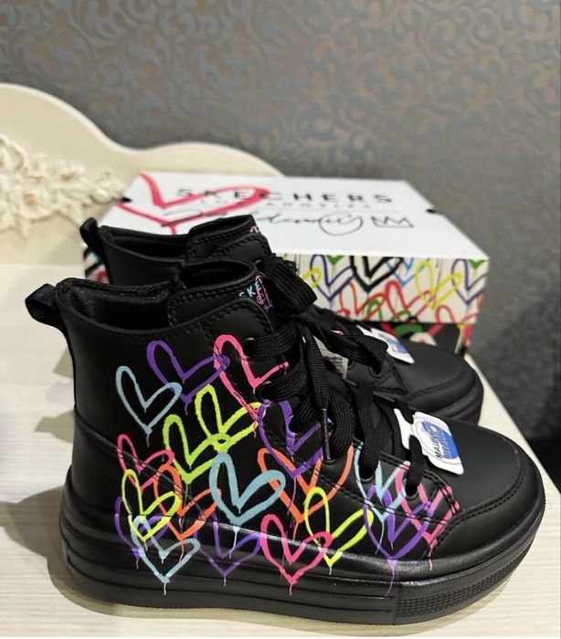 Хайтопи Skechers  37 (24,5 см )