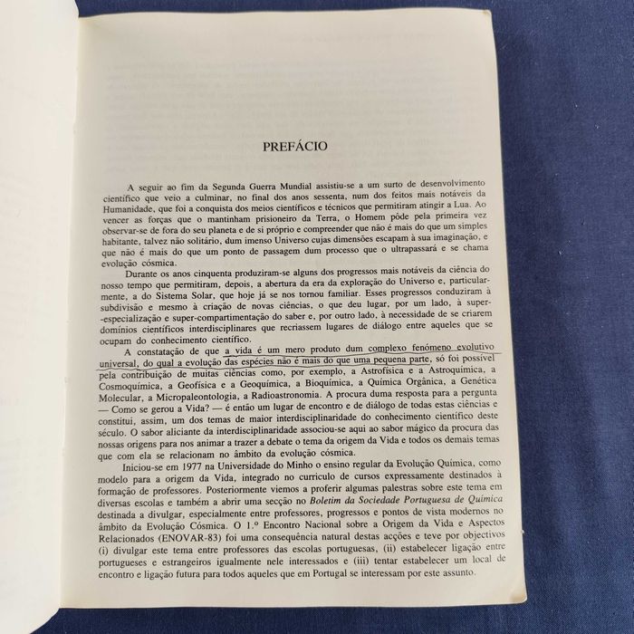 Hernâni Maia e Moura Ramos - A Evolução Cósmica e a Origem da Vida