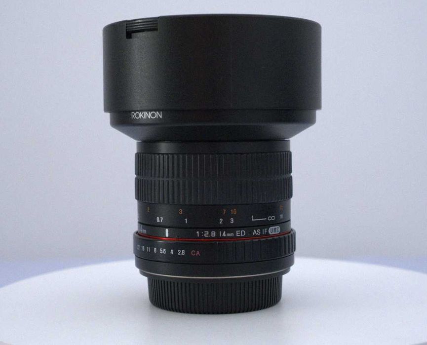 Rokinon Samyang 14mm f2.8 Canon EF