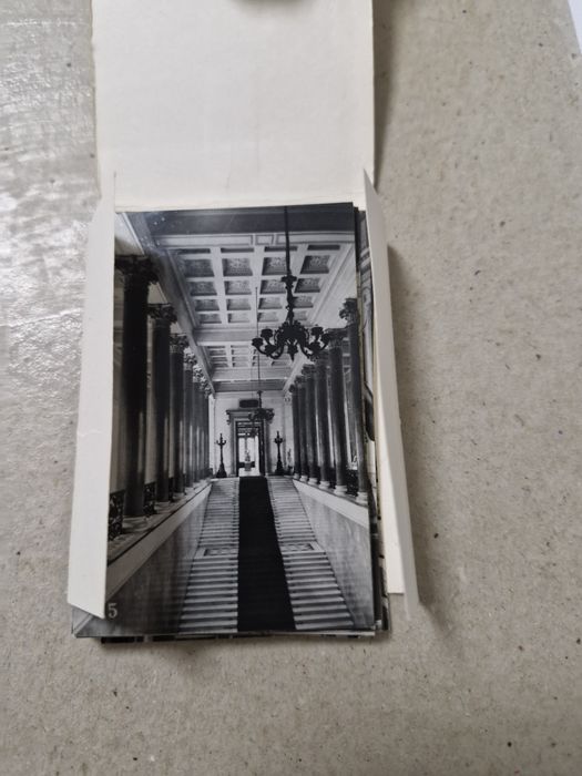 Комплект листівок чорно-білі фотографії Ермітаж