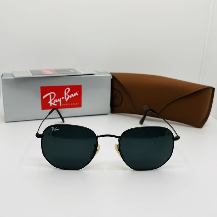 Солнцезащитные очки Ray Ban Hexagonal 3548 56мм стекло (mix)