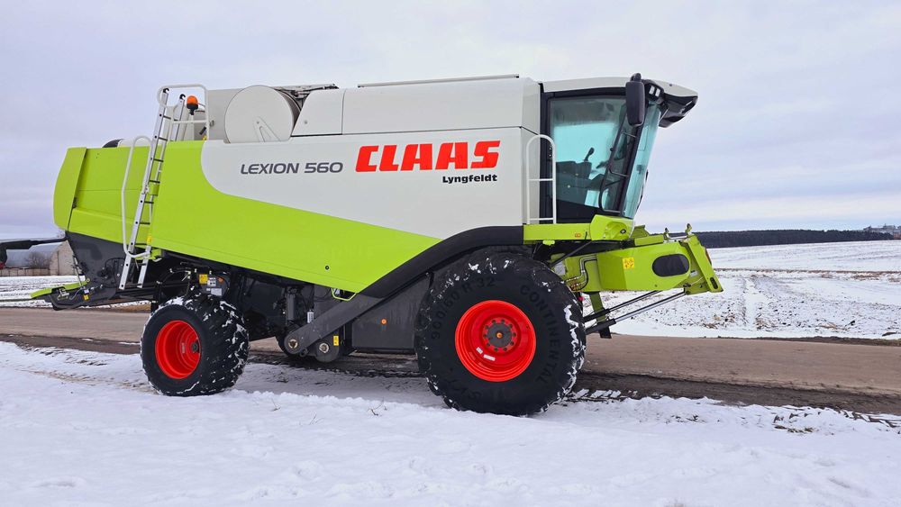 Комбайн свіжий claas lexion 560