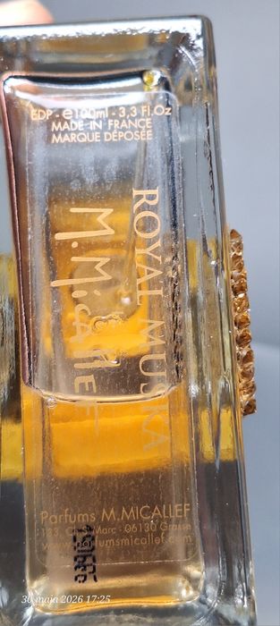 Sprzedam ubytkowe perfumy M. Micallef Royal Muska