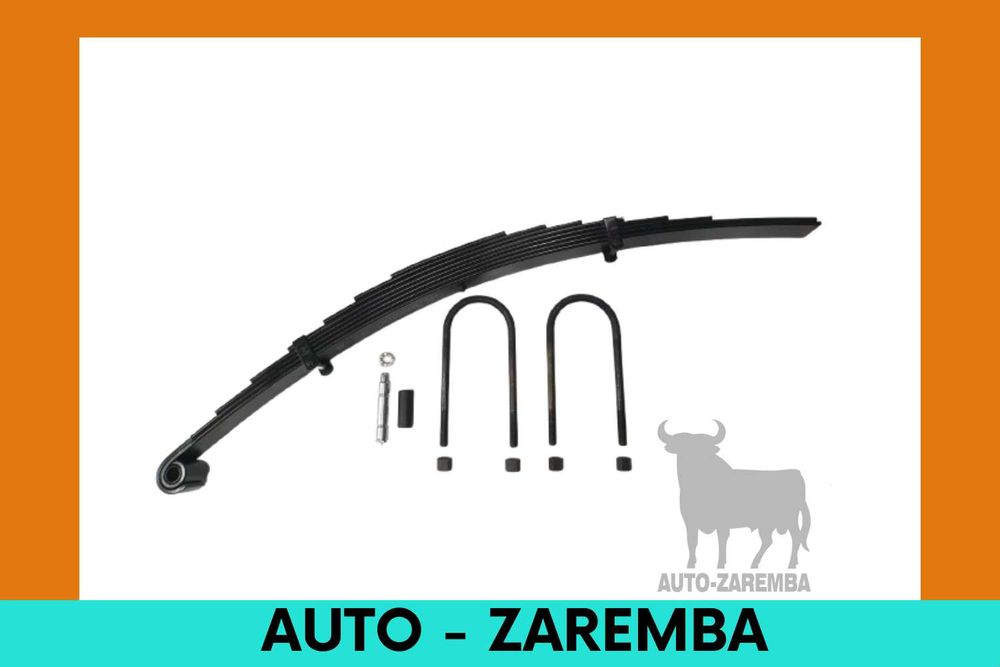 Kompletny resor do przyczepy HL 8011, 6011, 8 PIÓR 10mm!!!