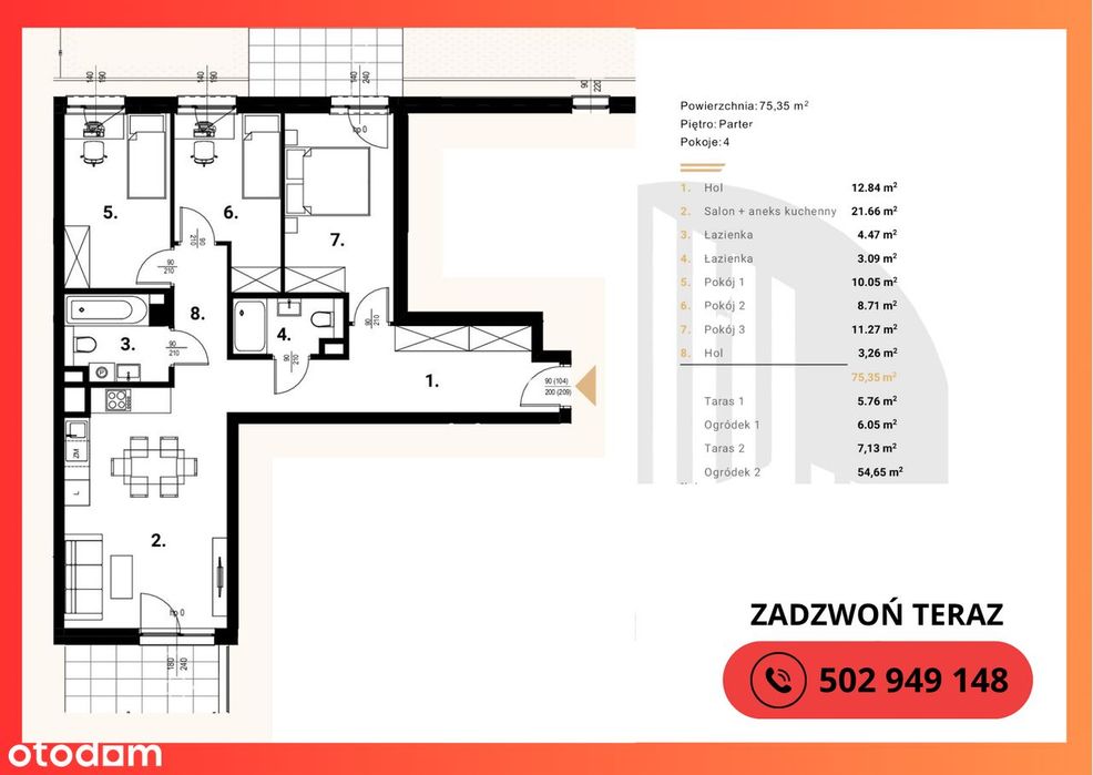 Mieszkanie – Warszawa - Widok 3