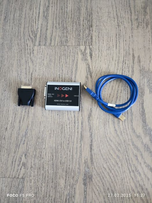 Плата відео захоплення Inogeni DVIUSB HDMI/DVI / USB 3.0 для стримінгу