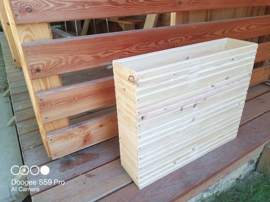 Skrzynki i drewniane modułowe