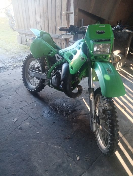 Kawasaki kmx 125/ kdx 125/250 kx 125 na części pierwsze