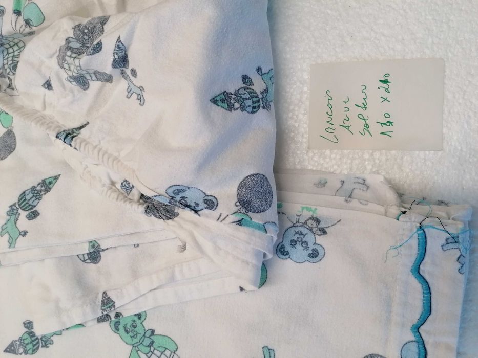 Lençóis de flanela cama solteiro, por 5€