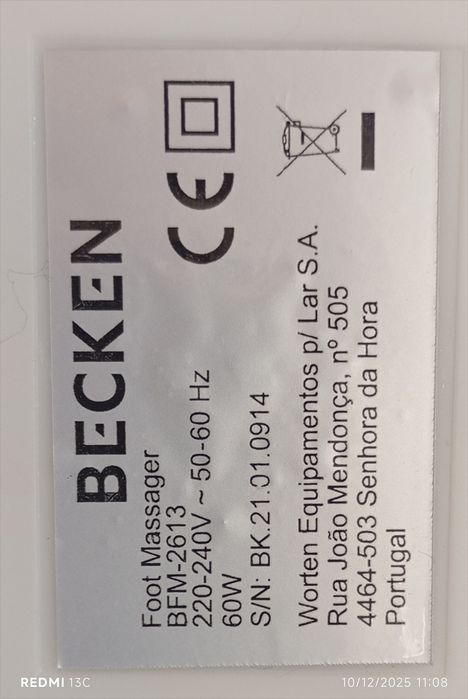 Hidro-massajador para pés