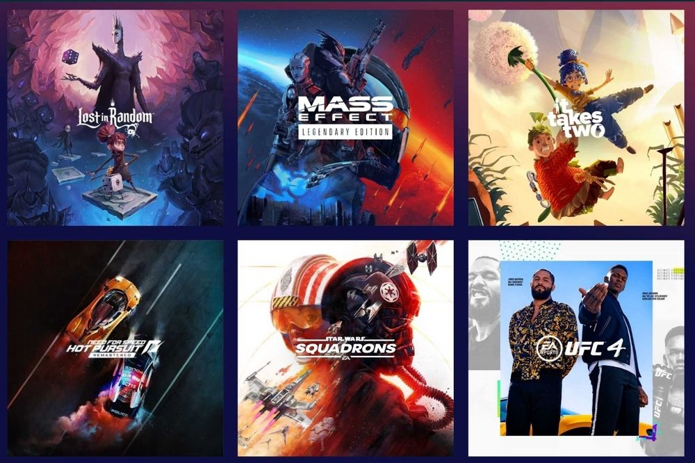 Підписка EA PLAY Для PS4/PS5, Fifa, Ufc, Nfs, it takes two