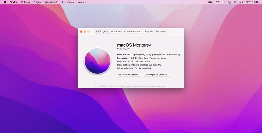 MacBook Pro 13'' I7 3.3Ghz