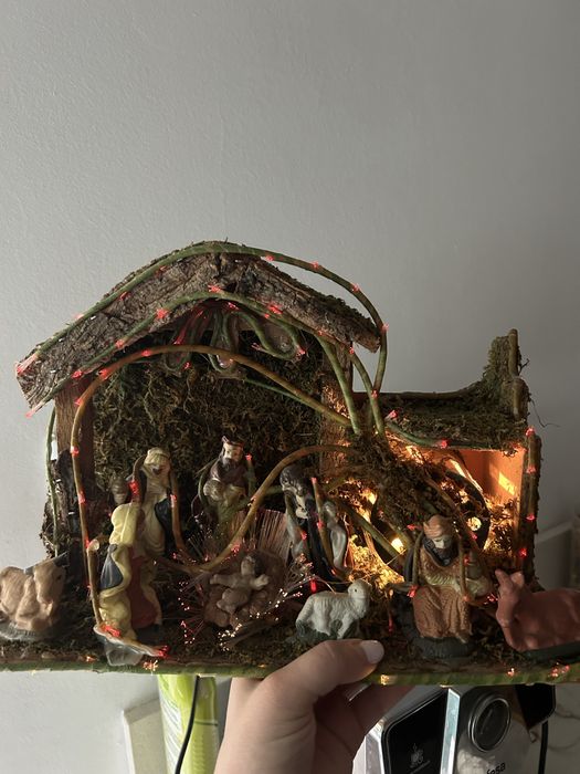 Presepio natal com luz