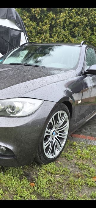 Bmw alu felgi koła kpl 4 szt z oponami e60 e61 e87 e90 e91 R17 R16 R18