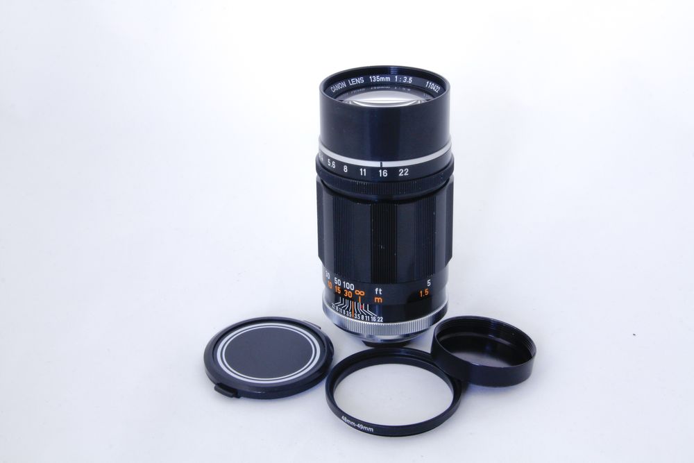 CANON 135mm f:3,5 M39, LTM, Leica, Bessa-L, Zorki, FED - jak NOWY
