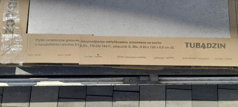 Płytki gresowe do wewnątrz