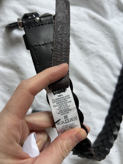 Pasek skorzany levis