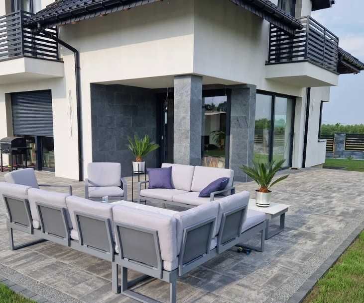 Płytki kamienne Silver Grey 60x30 kamień naturalny na elewację .