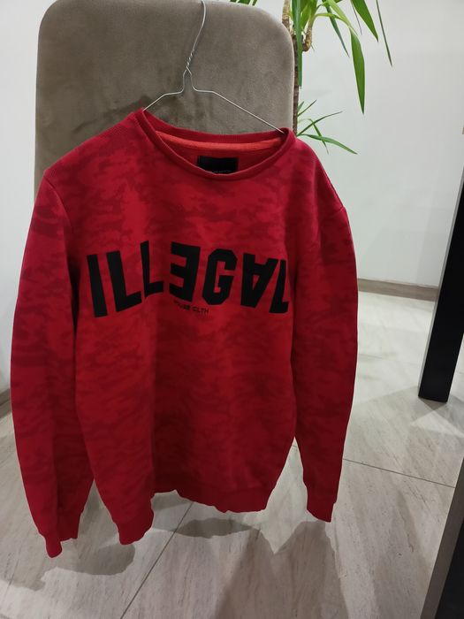 Bluza czerwona house S