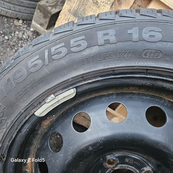 Koło 195/55/16 Dacia Renault Nissan 4x100 ET40 bieżnik 7,5mm
