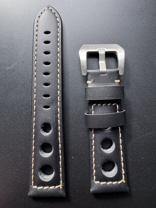 Pasek do zegarka 22mm czarny