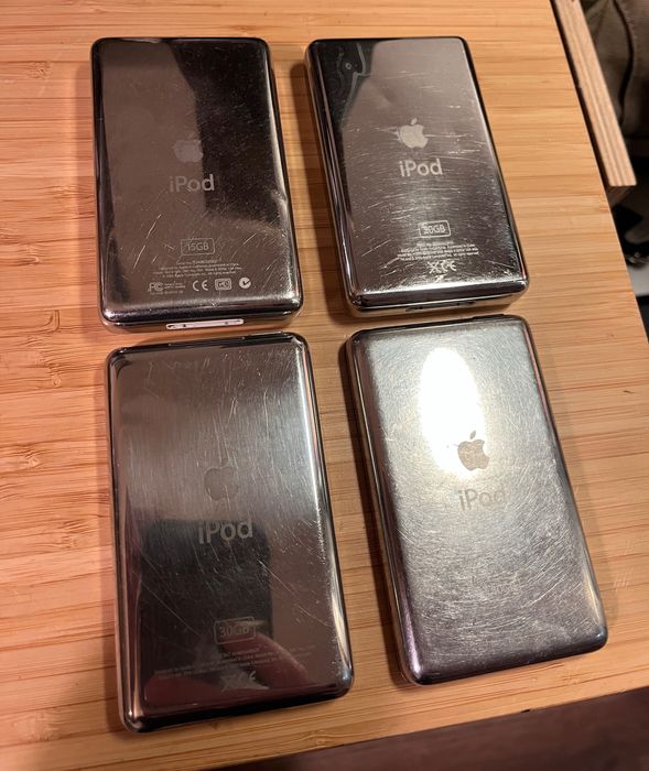 Zestaw 4x iPod Classic