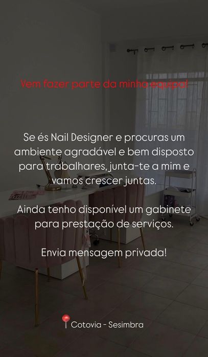 Aluguer de Mesa de Unhas Zona de Sesimbra