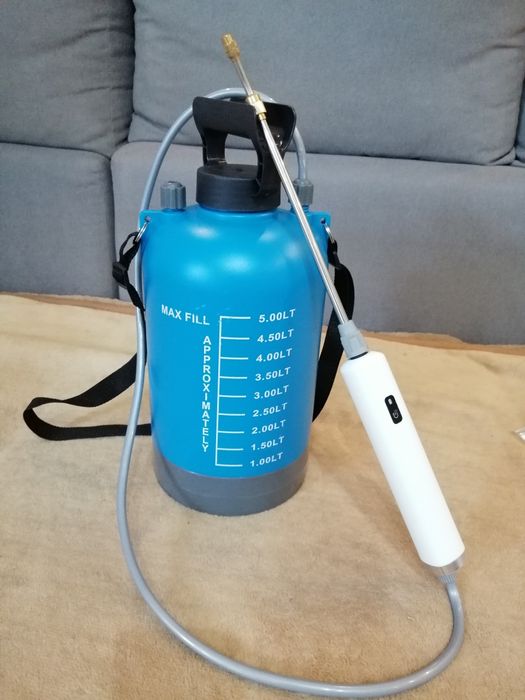 Opryskiwacz 5L ciśnieniowy akumulatorowy