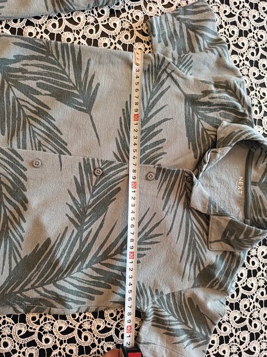 Komplet letniej koszula plus spodenki 122