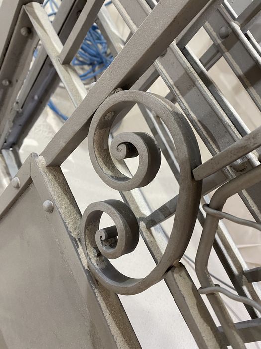 відновлення та реставраці металевих виробів. Піскоструй