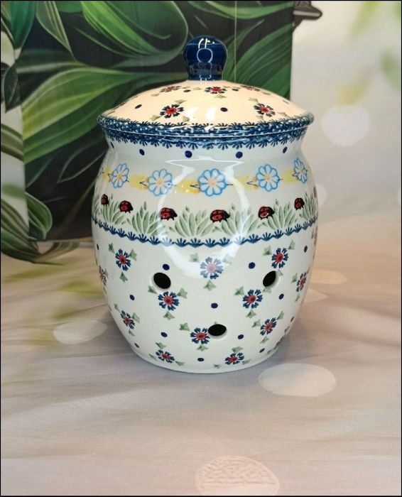 Pojemnik ceramiczny na ziemniaki 5L ceramika Bolesławiec