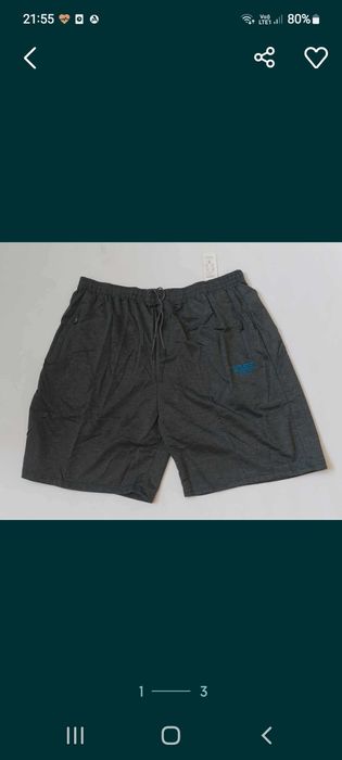 Spodenki Męskie dresowe rozmiar 5XL