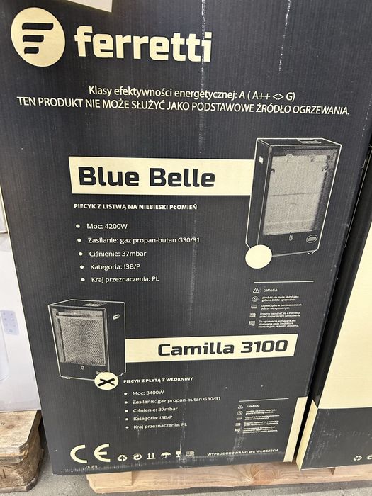 Газовий нагрівач каталічний Ferretti Camilla 3100 3,4 кВ ІТАЛІЯ