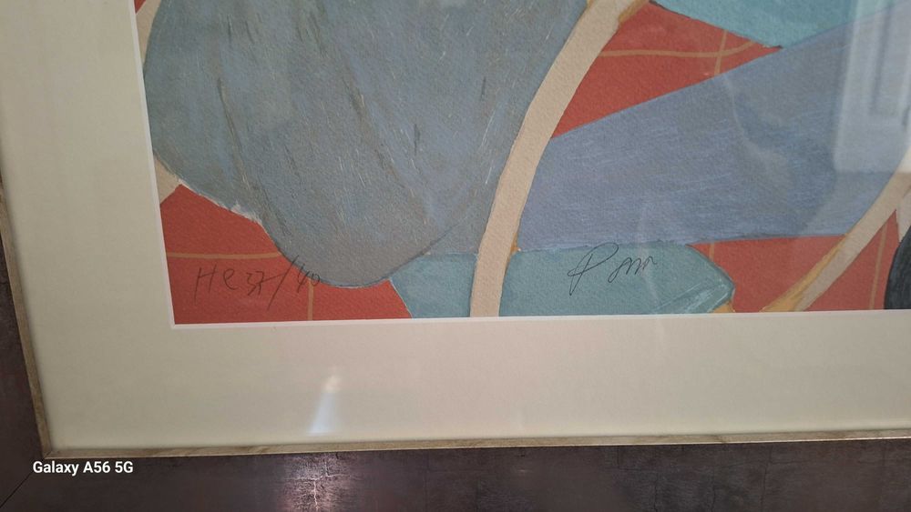 Serigrafia de Júlio Pomar