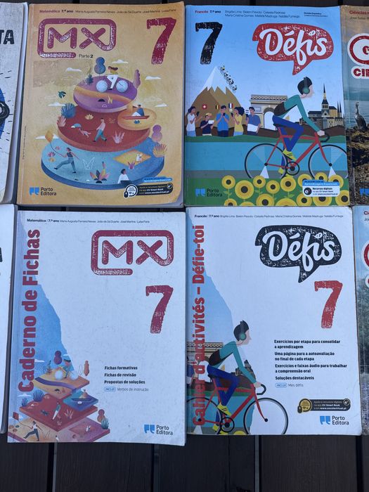 Manuais escolares 7° ano