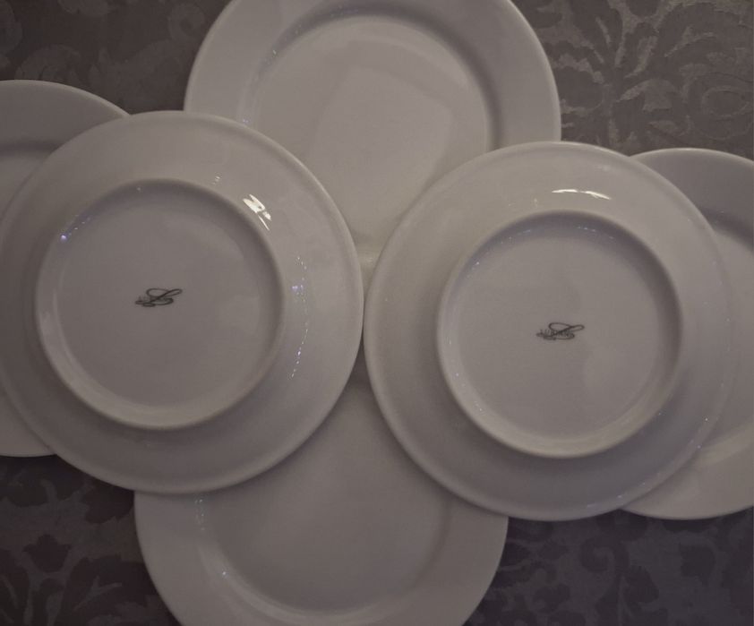Lubiana porcelanowe talerzyki deserowe 6 szt.