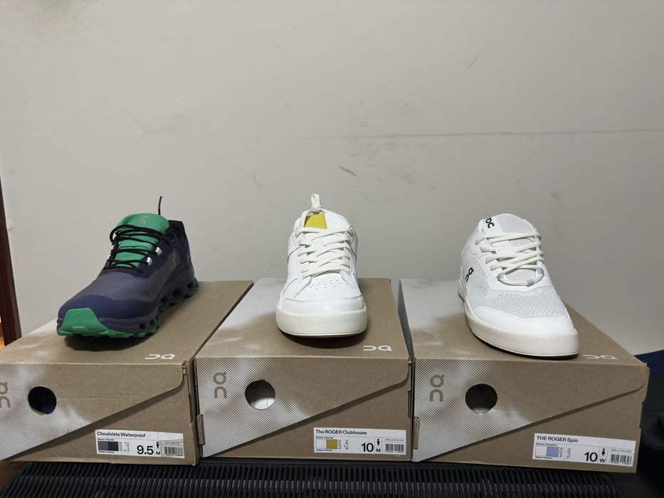 Lote de 11 pares ON Running novos e originais – 800€