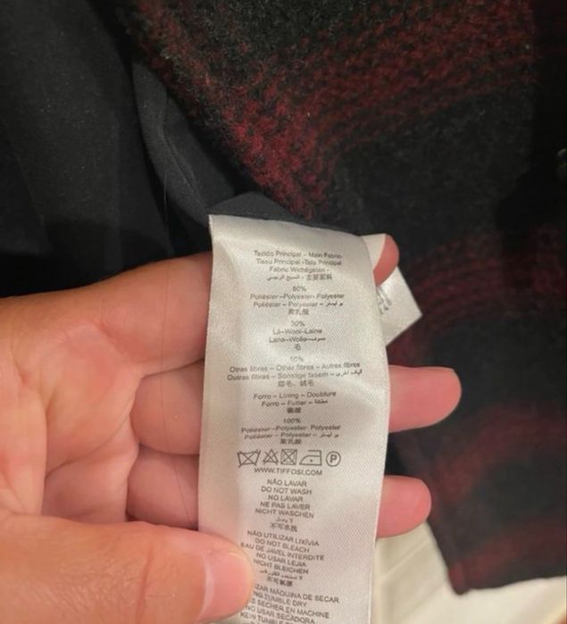 Casaco Preto Senhora - Tiffosi