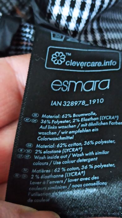 Sg Spodnie damskie 38 , 40 M spodnie w kratę 38 spodnie materiałowe