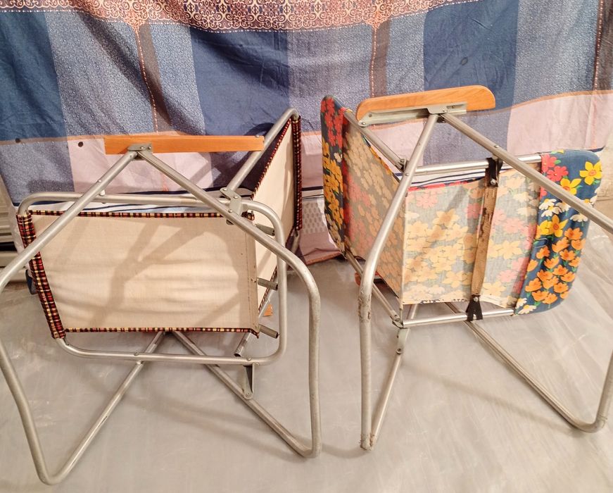 Fotele turystyczne PRL