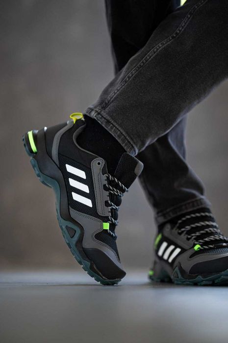 Кросівки Adidas Terrex AX3 Grey/White premium