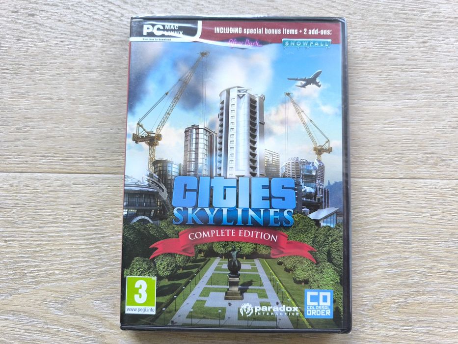 Cities Skylines + DODATKI [PC] (POLSKA WERSJA) - Nowa w folii